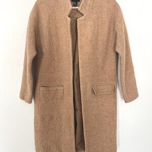 UGC Forever 21 Camel Coat Medium
